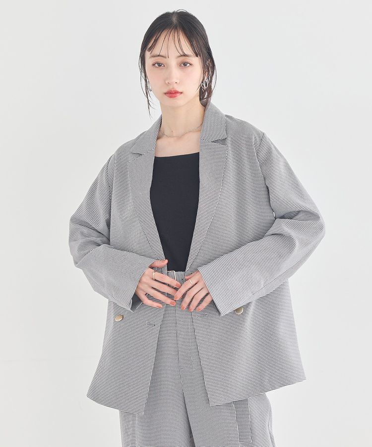 earth music&ecology「アソート金ボタンジャケット」|テーラードジャケット|