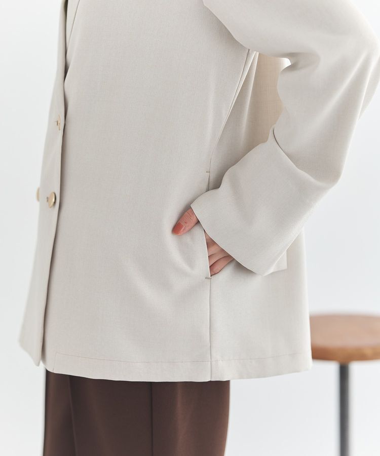 earth music&ecology「アソート金ボタンジャケット」|テーラードジャケット|