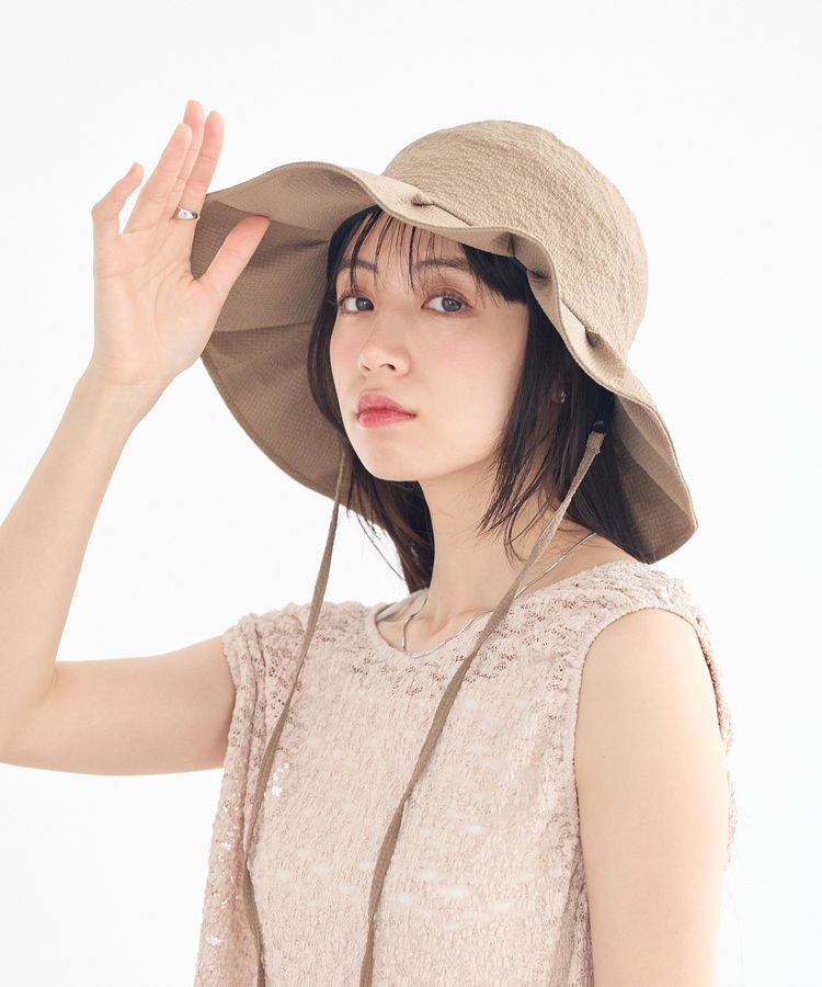 earth music&ecology「【UVカット】タックハット」|その他|Mocha