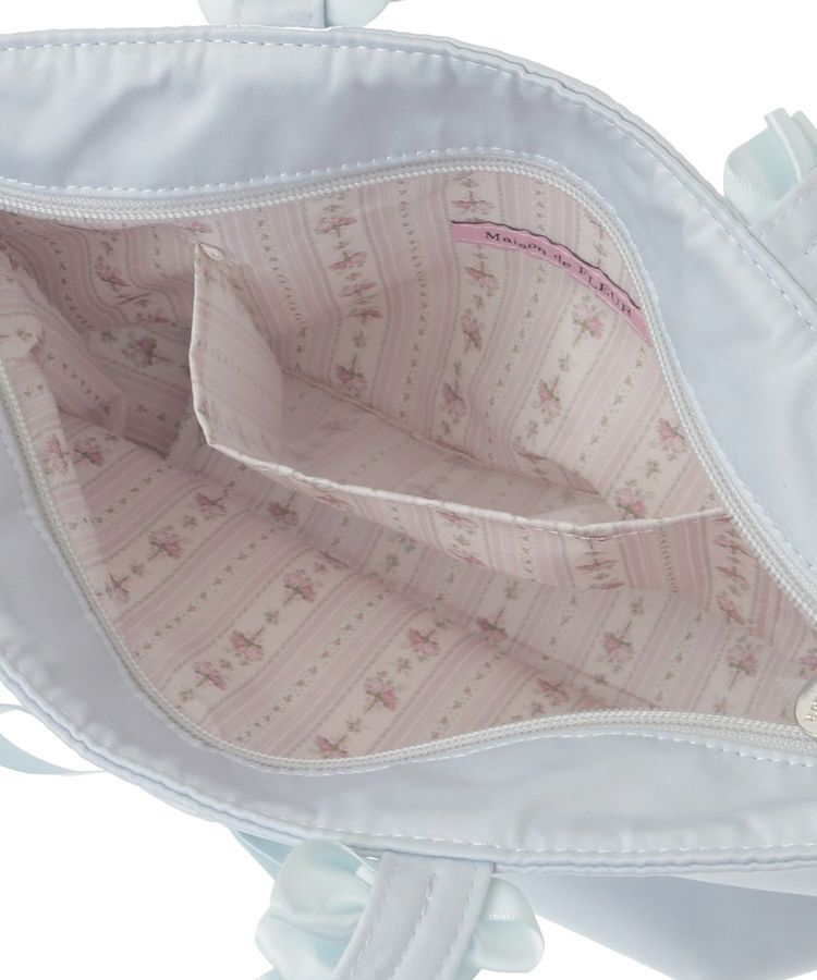 Maison de FLEUR「ブランドロゴフリルハンドルトートSバッグ」|トートバッグ|