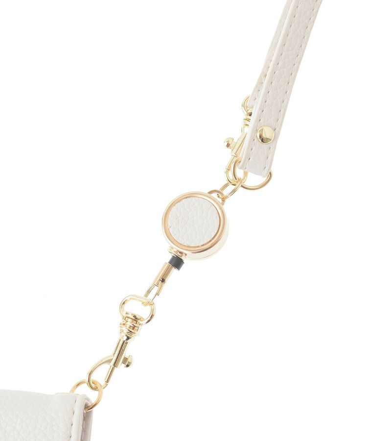 Maison de FLEUR「二つ折りリールパスケース」|財布|