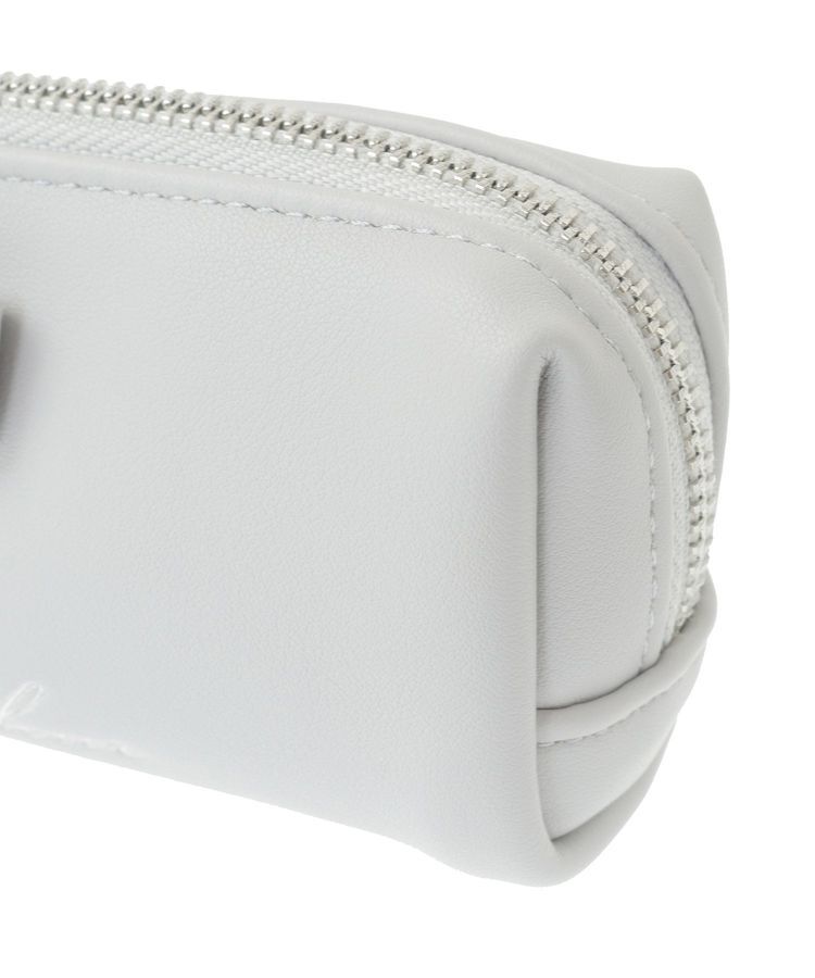 Maison de FLEUR「パールビジュー合皮リボンロングポーチ」|ポーチ|