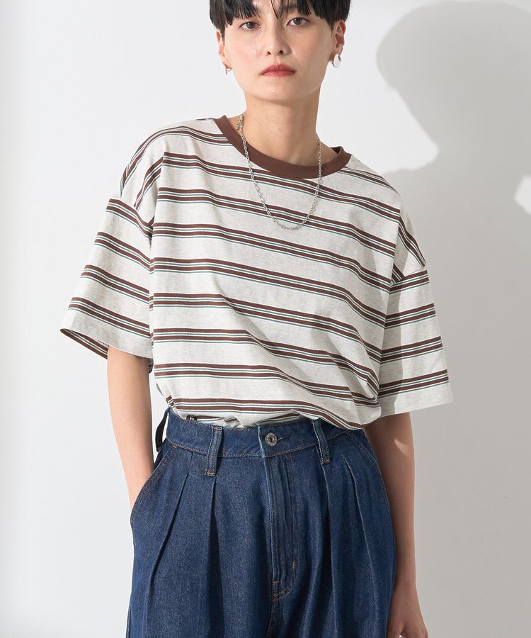 AMERICAN HOLIC「レトロボーダープルオーバー」|Tシャツ・カットソー|