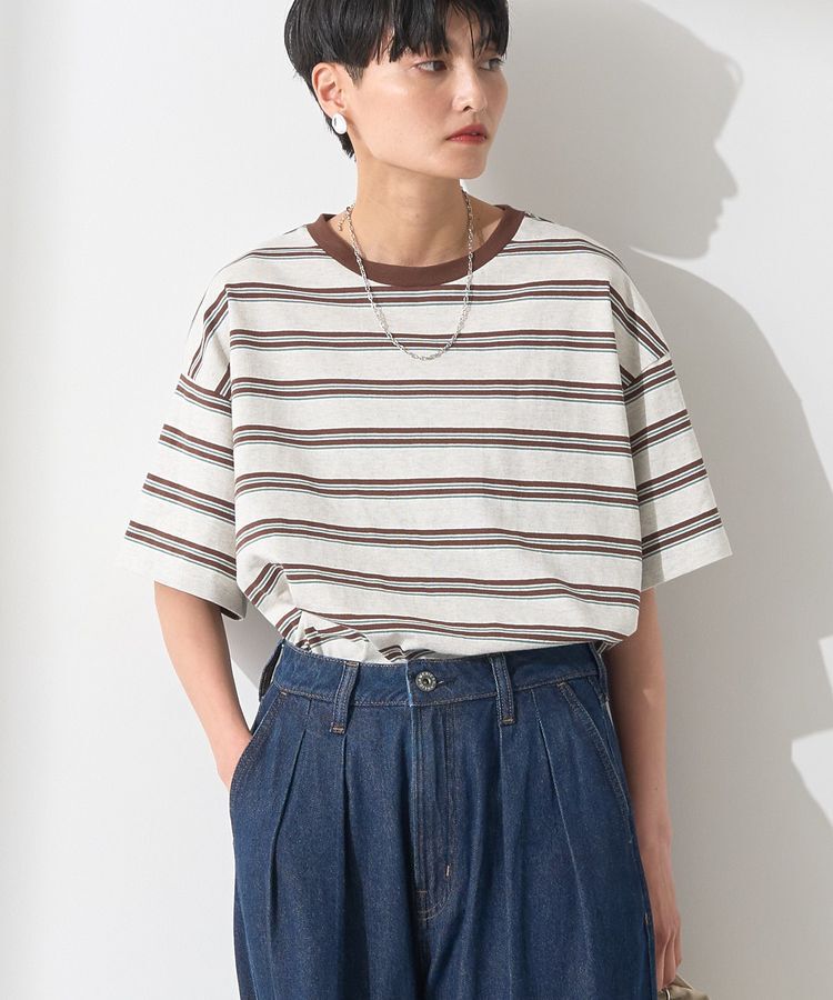 AMERICAN HOLIC「レトロボーダープルオーバー」|Tシャツ・カットソー|