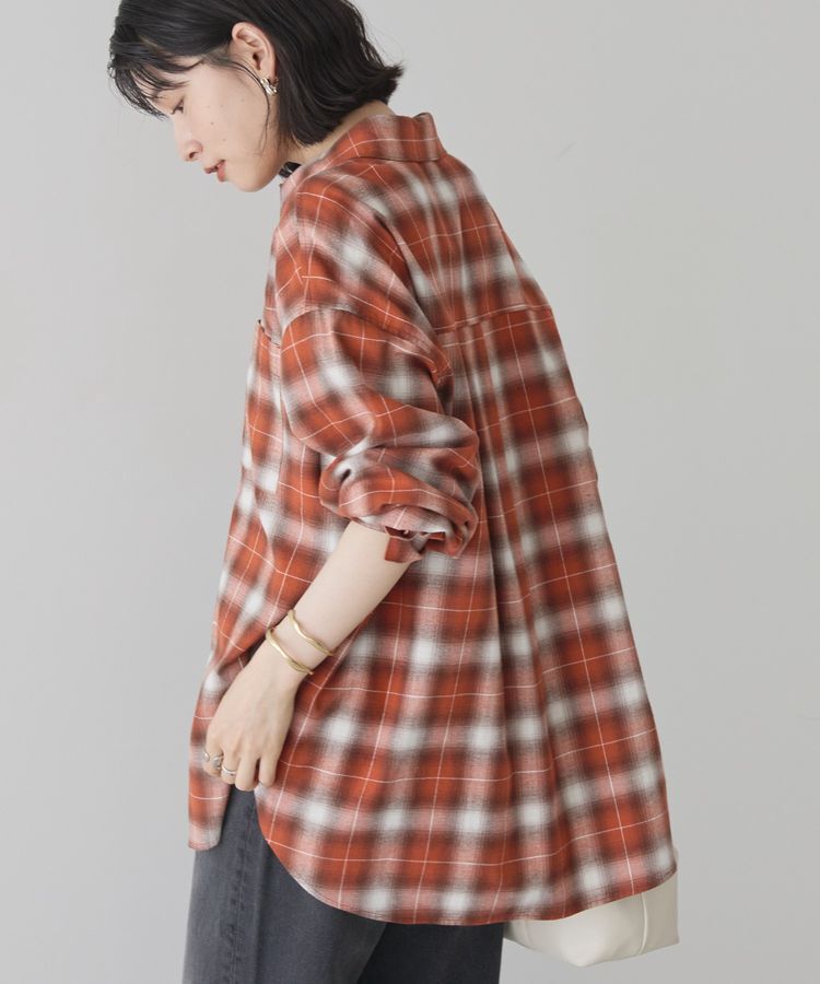 AMERICAN HOLIC「ビエラ起毛チェックシャツ」|シャツ・ブラウス|