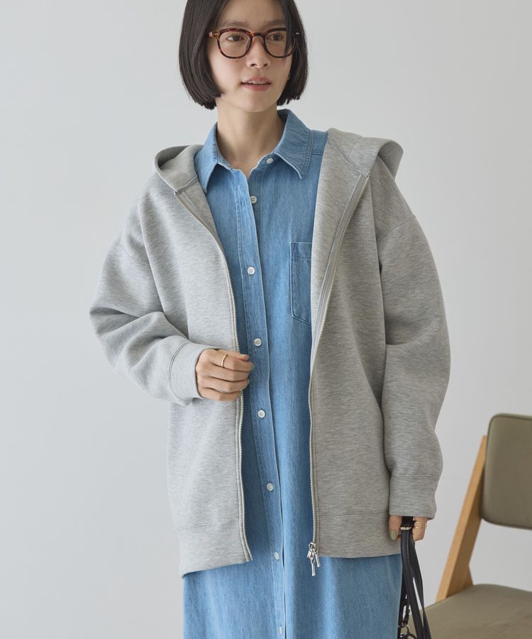 AMERICAN HOLIC「ポンチZIPパーカー」|カーディガン|