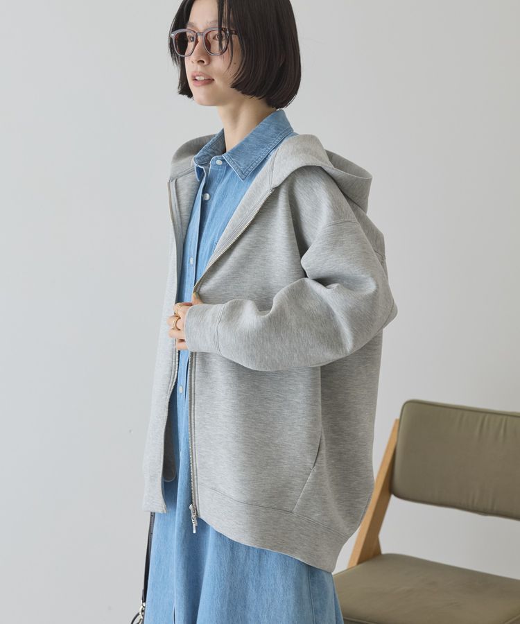 AMERICAN HOLIC「ポンチZIPパーカー」|カーディガン|