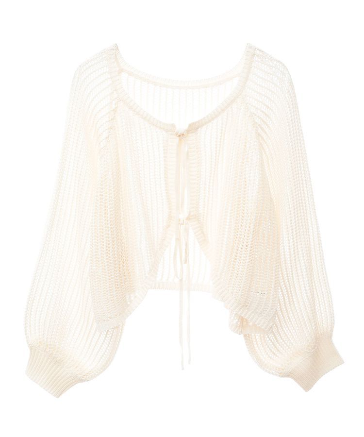 Green Parks「・ELENCARE DUE 2wayメッシュカーディガン」|カーディガン|