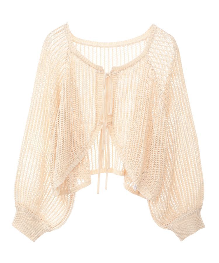 Green Parks「・ELENCARE DUE 2wayメッシュカーディガン」|カーディガン|