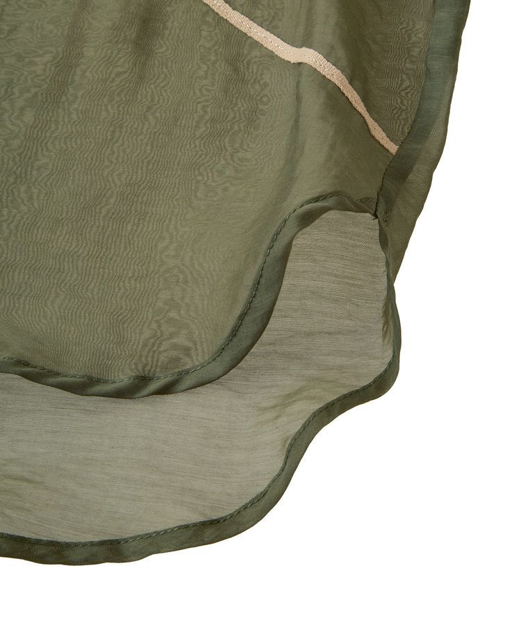 Green Parks「・ELENCARE DUE テープ刺繍シアーシャツ」|シャツ・ブラウス|