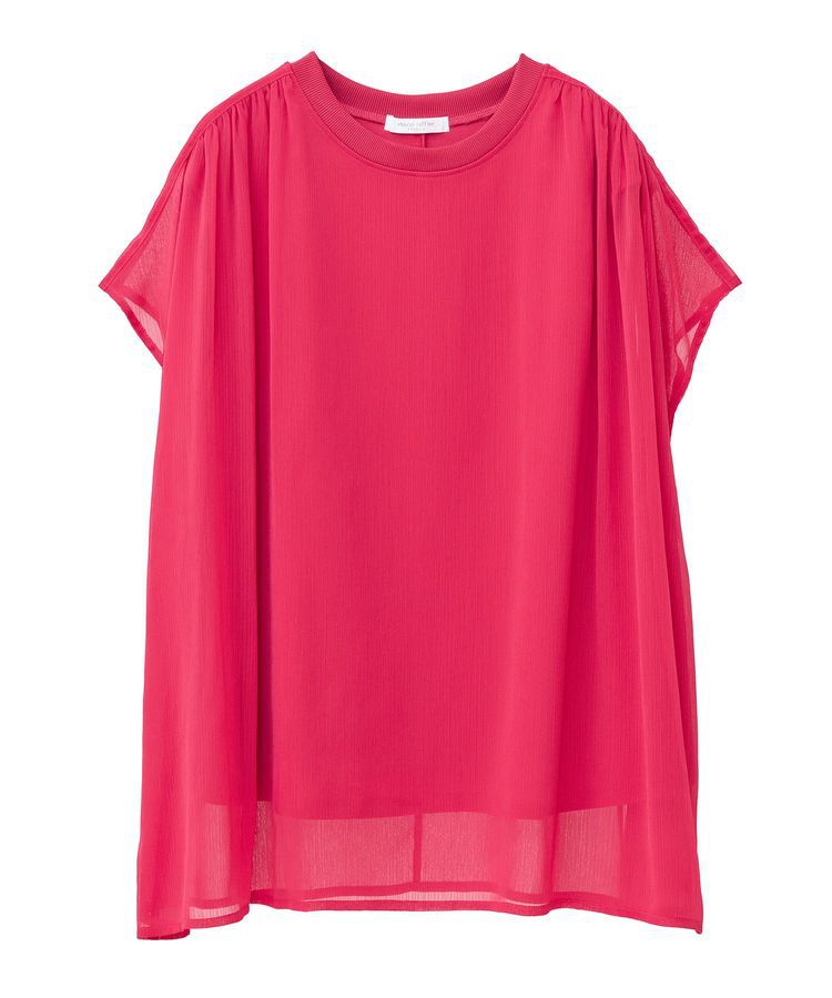 Green Parks「楊柳ドッキングフレンチプルオーバー」|Tシャツ・カットソー|