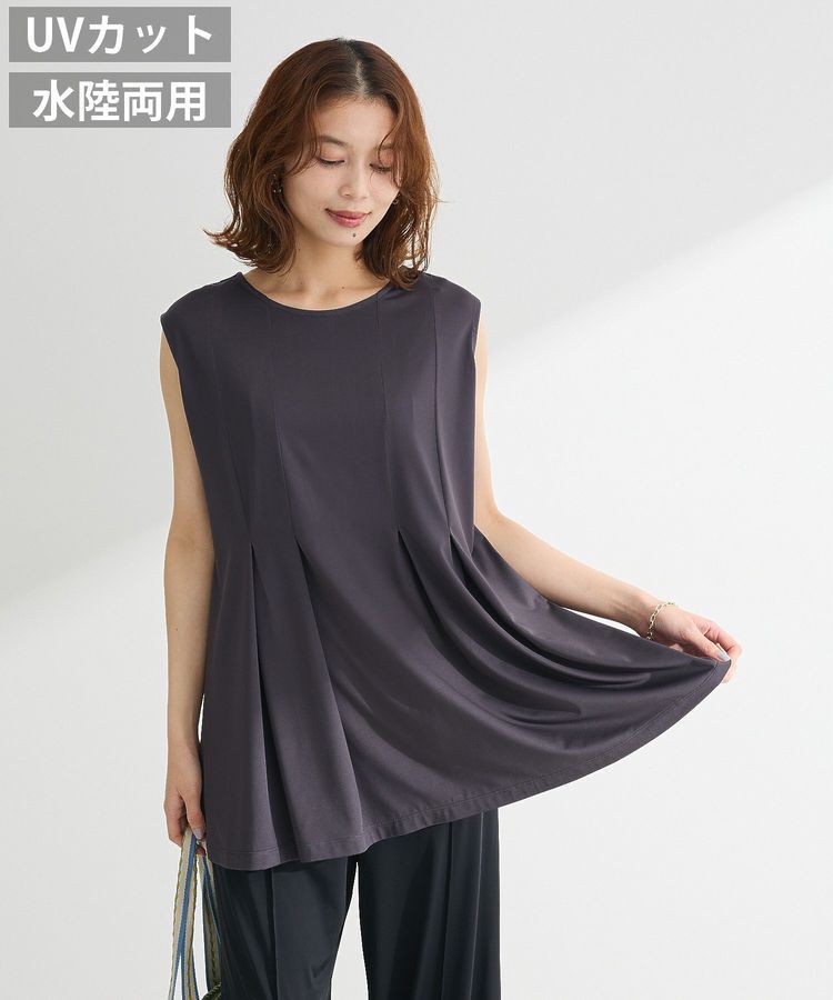 Green Parks「・SUGAR SPOON 【ラッシュガード】チュニック」|チュニック|Charcoal Gray