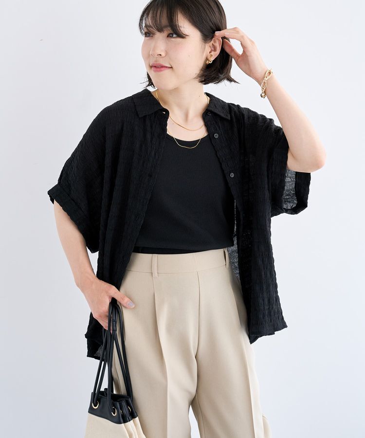 Green Parks「前後2WAY リブタンクトップⅡ」|インナー|