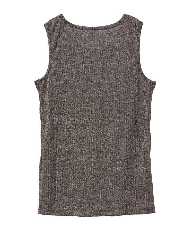 Green Parks「・Petit Fleur シャーリングラメタンクトップ」|キャミソール|