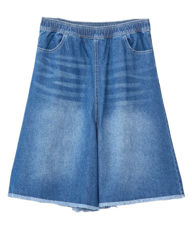 Green Parks「・DOUBLE FLAGS ワイドデニムハーフパンツ」|その他|