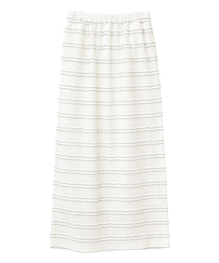 Green Parks「・SUGAR SPOON レースフリルナロースカート」|タイト|