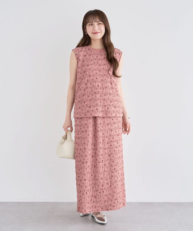 Green Parks「・SUGAR SPOON コバナレースフリルナロースカート」|タイト|