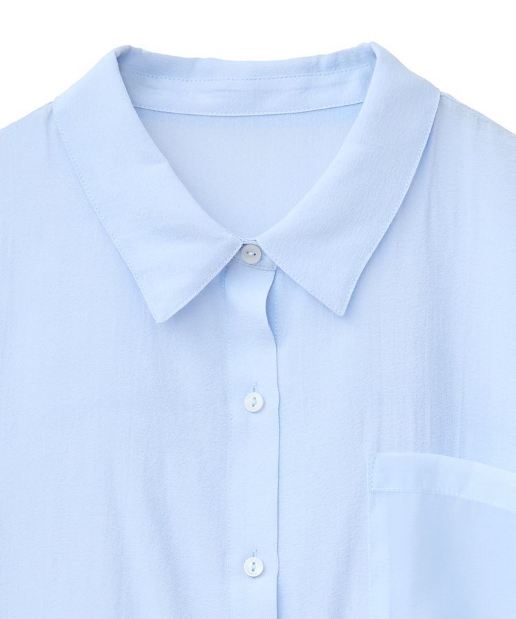 Green Parks「裾レイヤードショートスリーブシャツⅡ」|シャツ・ブラウス|