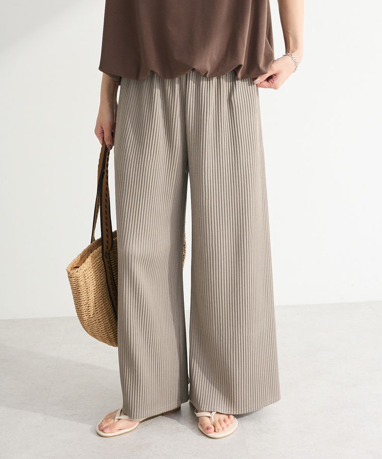 Green Parks「楽ちん涼やかドライタッチイージーパンツ」|その他|Gray Beige