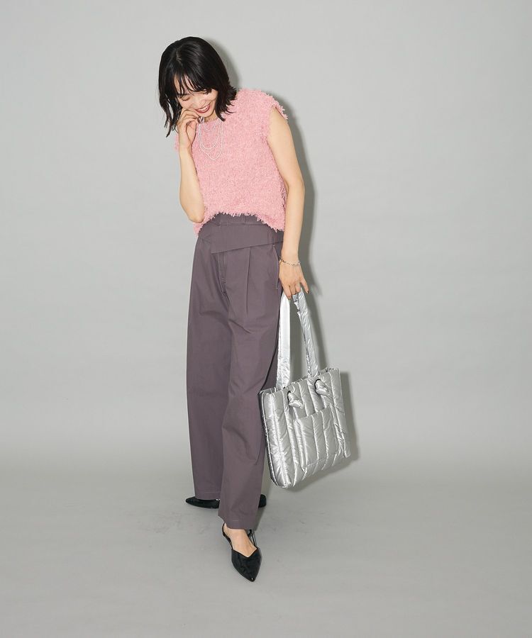 Green Parks「・swing by チュールヤーンプルオーバー」|ベスト・ジレ|