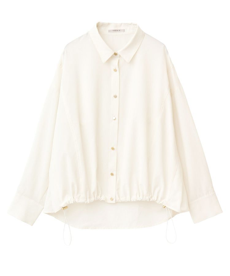 armonia「金ボタン裾ドロストシャツ」|シャツ・ブラウス|