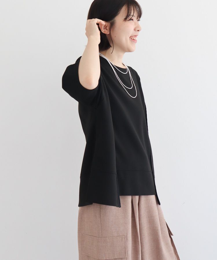 Green Parks「テープパイピングリップルプルオーバー」|Tシャツ・カットソー|