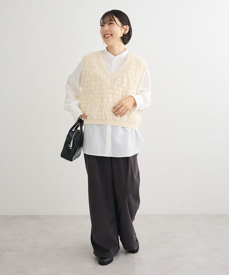 Green Parks「ループニットベスト」|ベスト・ジレ|