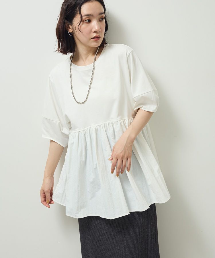 Green Parks「・ELENCARE DUE ハイブリットTEE」|Tシャツ・カットソー|