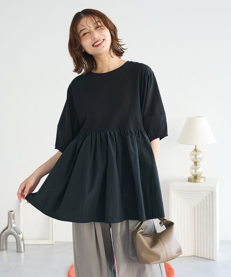 Green Parks「・ELENCARE DUE ハイブリットTEE」|Tシャツ・カットソー|