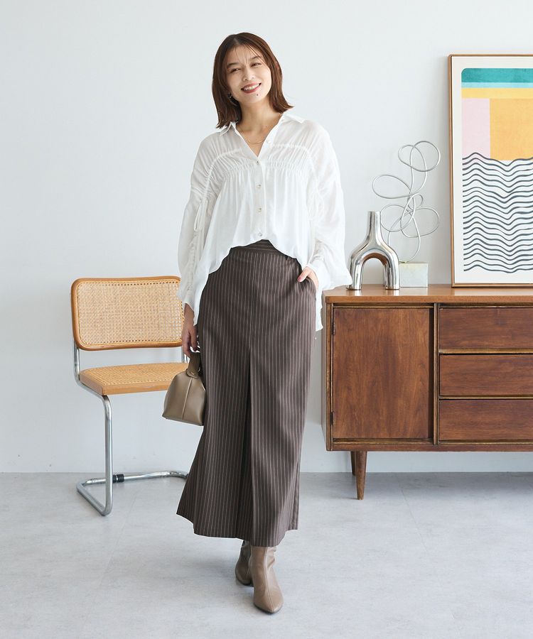 Green Parks「・ELENCARE DUE シアーシャーリングシャツ」|シャツ・ブラウス|