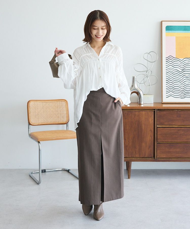 Green Parks「・ELENCARE DUE シアーシャーリングシャツ」|シャツ・ブラウス|