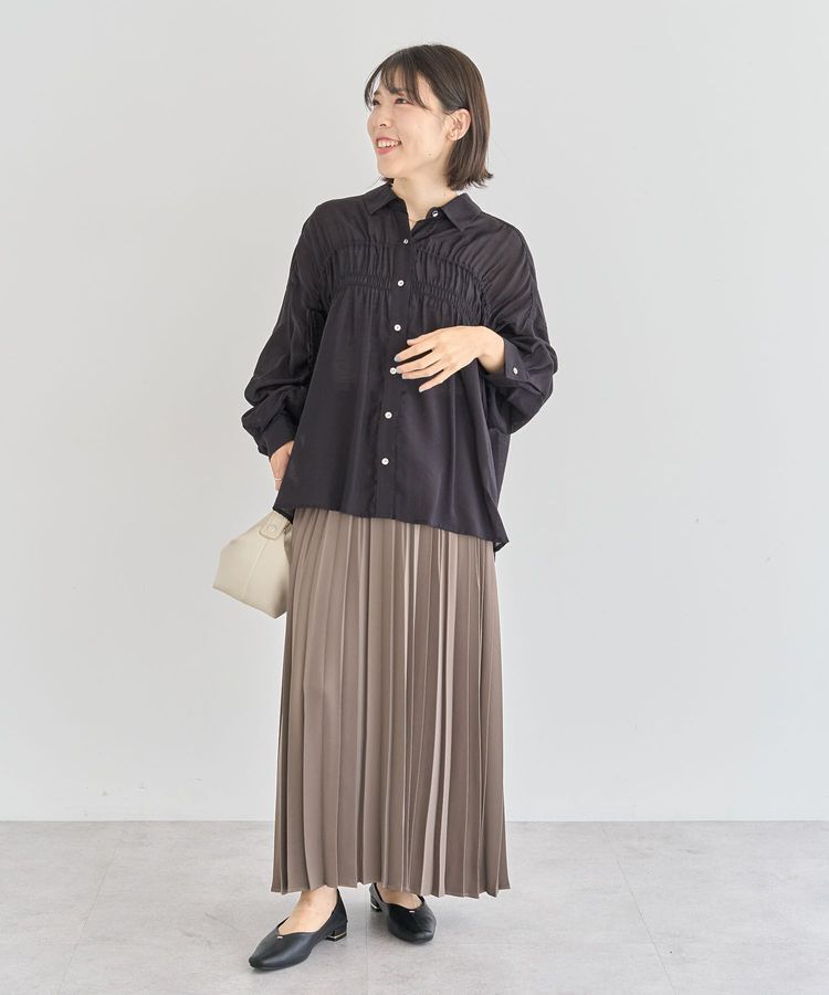 Green Parks「・ELENCARE DUE シアーシャーリングシャツ」|シャツ・ブラウス|