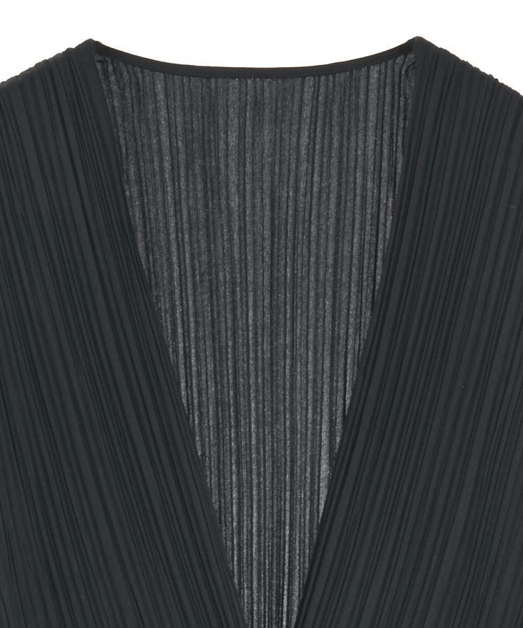 Green Parks「・ELENCARE DUE プリーツノーカラージャケット」|テーラードジャケット|