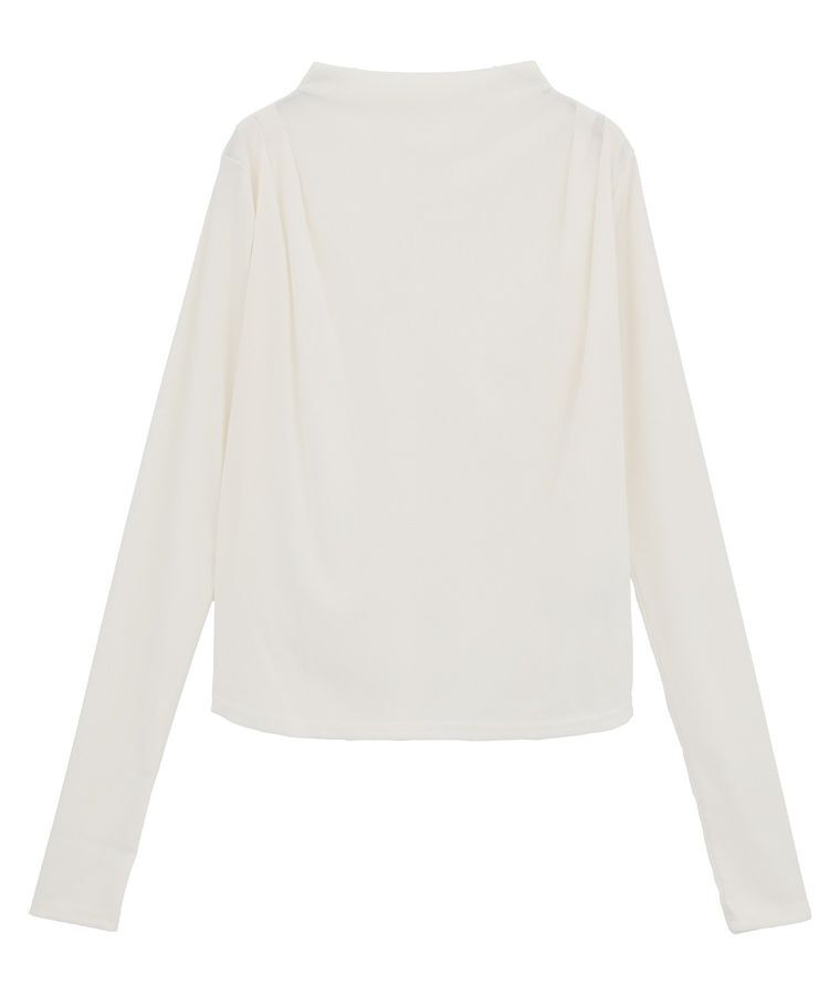 Green Parks「・ANDSEARCH シアーベロアボトルネックロンTEE」|Tシャツ・カットソー|