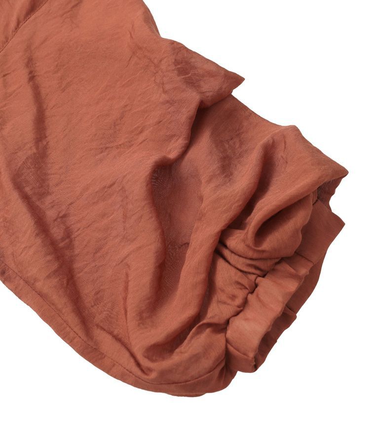 Green Parks「バンドカラー比翼タック袖チュニック」|チュニック|