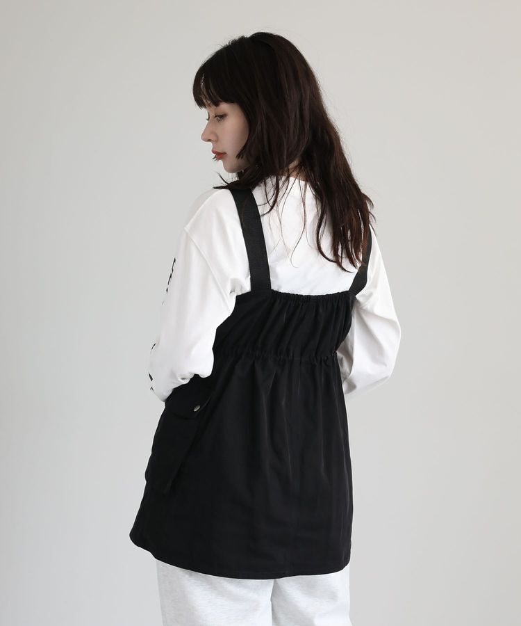 Green Parks「・SUGAR SPOON ミリタリーキャミチュニック」|ベスト・ジレ|