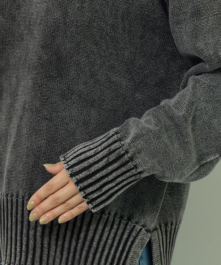 Green Parks「ピグメントニットプルオーバー」|ニット・セーター|