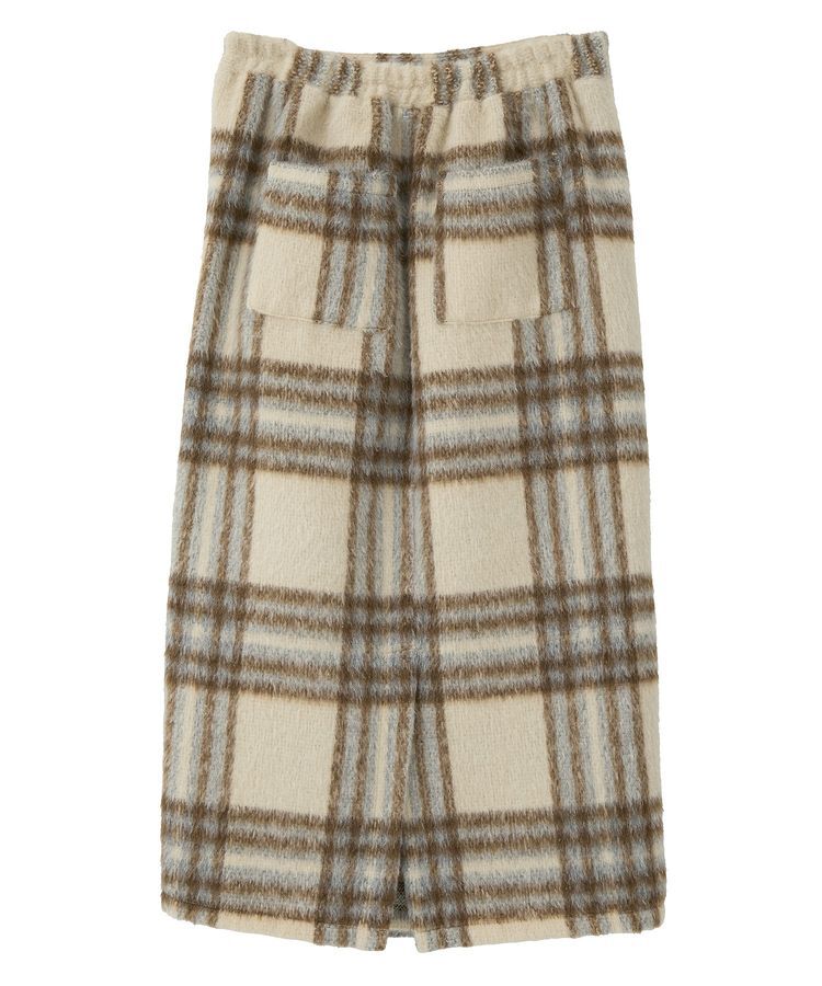 Green Parks「■WITH KURUMI NAKATA チェックラップスカート」|タイト|