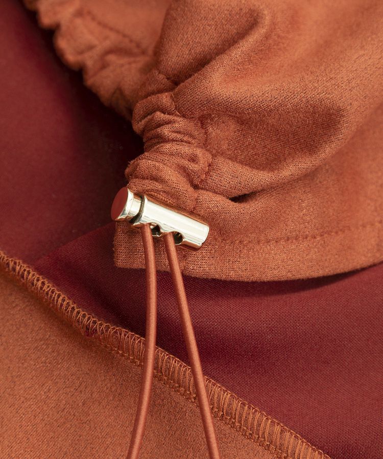 Green Parks「なめらかタッチスウェード調ドロストプルオーバー」|Tシャツ・カットソー|