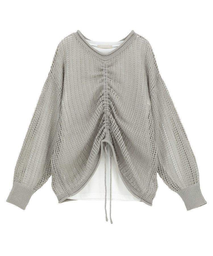 armonia「SET2点2wayシャーリングニット+インナー」|ニット・セーター|