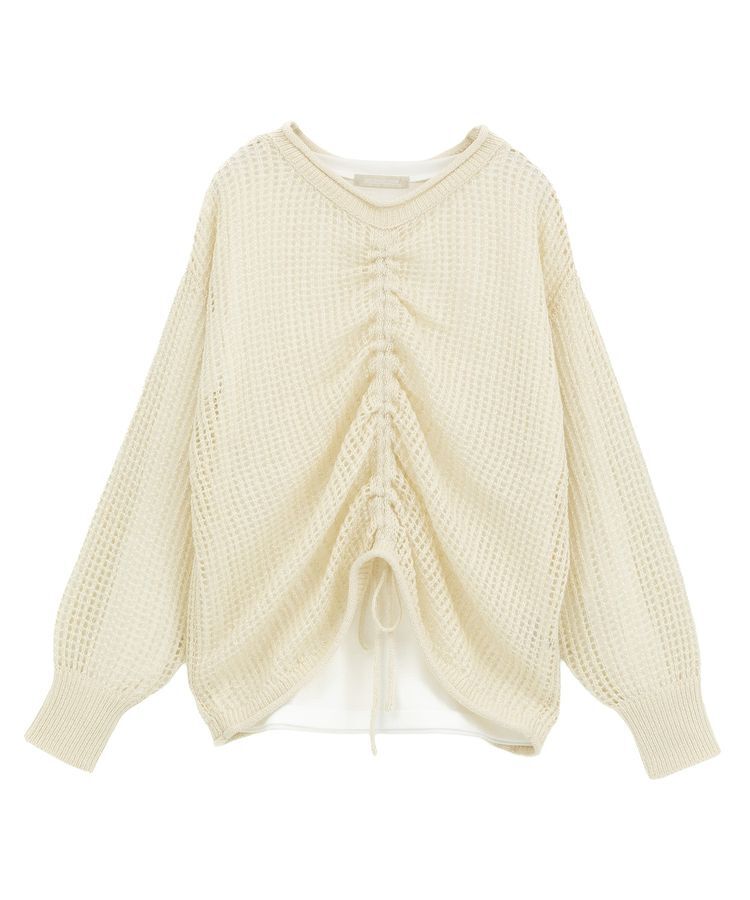 armonia「SET2点2wayシャーリングニット+インナー」|ニット・セーター|