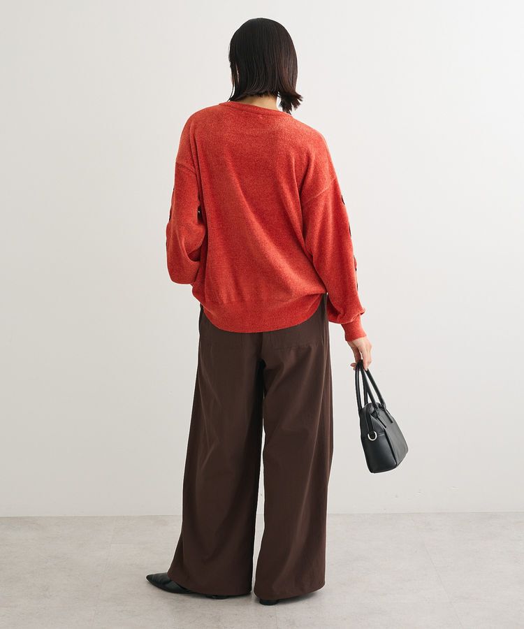 Green Parks「刺繍コードニットプルオーバー」|ニット・セーター|