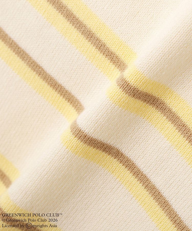Green Parks「GREENWICH POLO CLUB(TM)布帛ドッキングポロニットプルオーバー」|Tシャツ・カットソー|