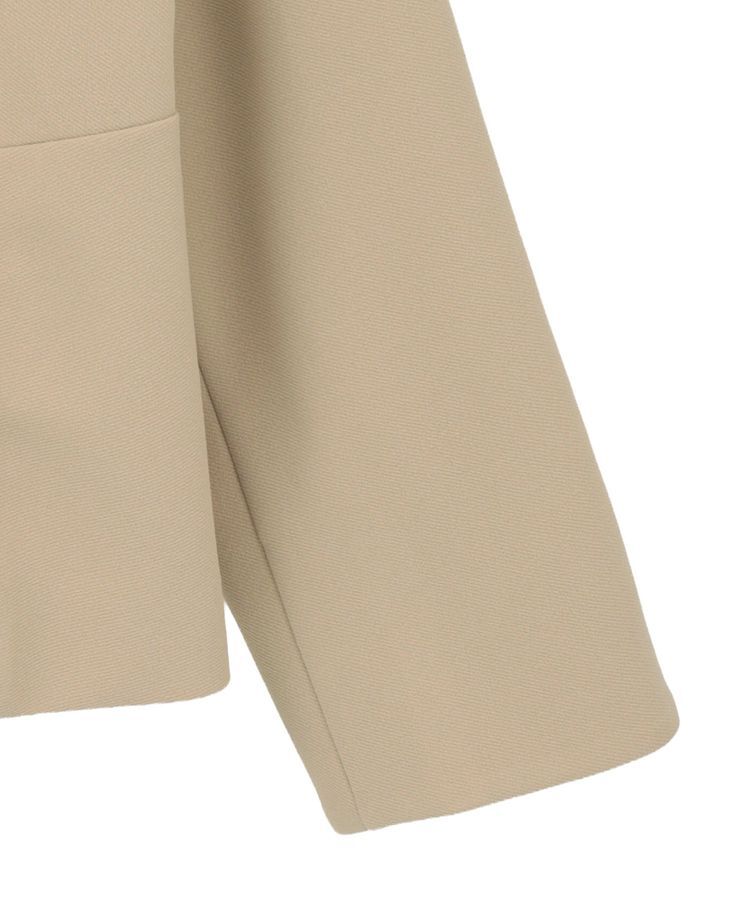 Green Parks「O.洗えてストレッチ ノーカラージャケット」|テーラードジャケット|