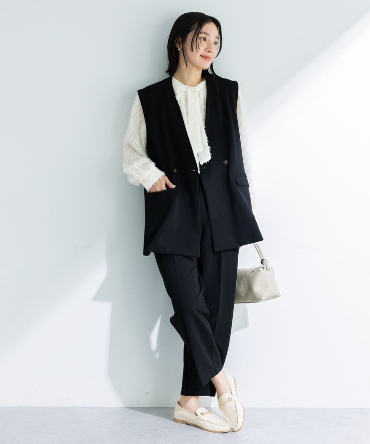 Green Parks「O.フサフサ2wayボウタイブラウス」|シャツ・ブラウス|