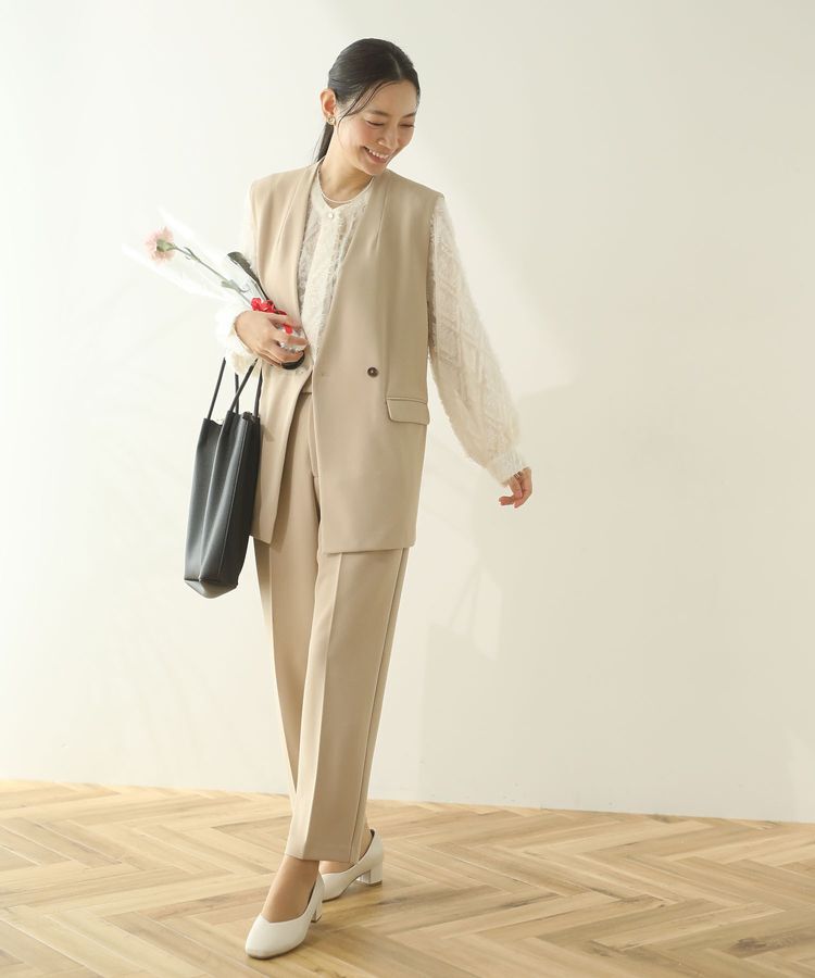 Green Parks「O.フサフサ2wayボウタイブラウス」|シャツ・ブラウス|