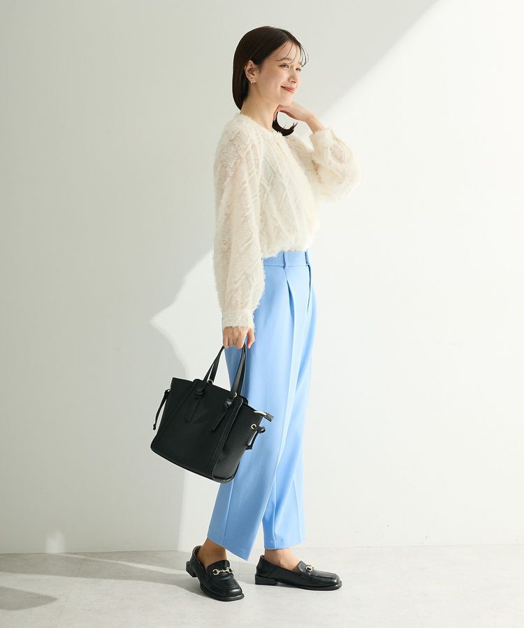 Green Parks「O.フサフサ2wayボウタイブラウス」|シャツ・ブラウス|