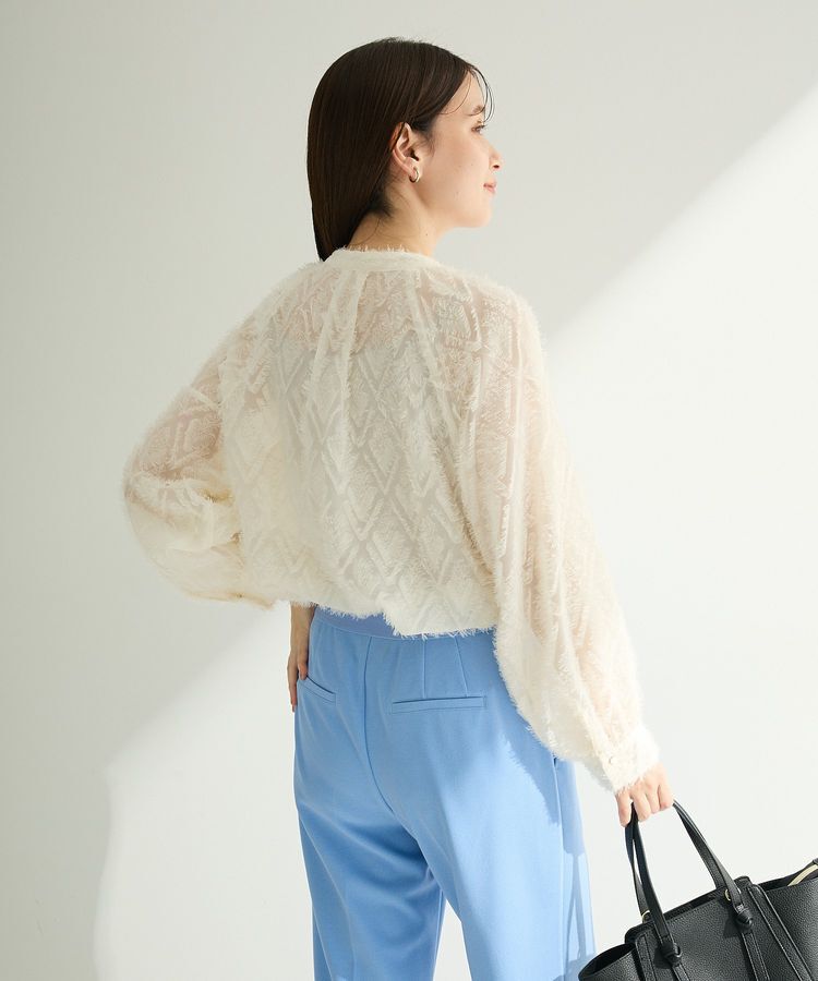 Green Parks「O.フサフサ2wayボウタイブラウス」|シャツ・ブラウス|