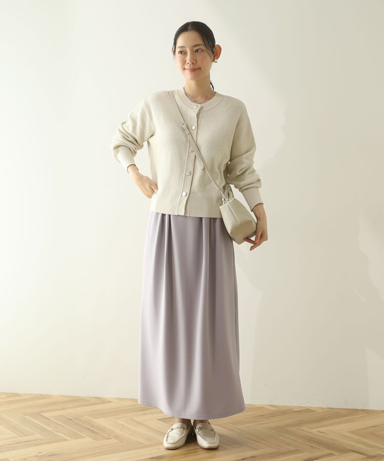 Green Parks「アンチピリング金ボタンニットカーディガン」|カーディガン|