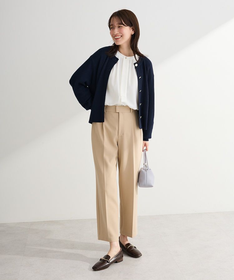 Green Parks「アンチピリング金ボタンニットカーディガン」|カーディガン|